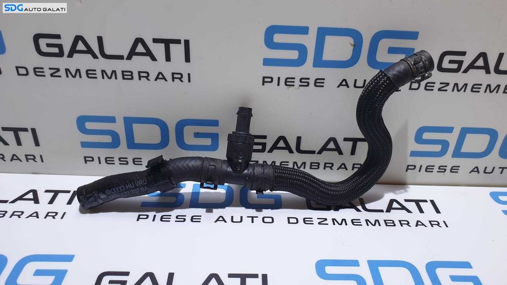 Furtun Conducta Cu Senzor Temperatura Combustibil Motorina Volkswagen Caddy 1.6 TDI CAYE CAYD 2011 - 2018 Cod 1K0130307BA 03L919824D