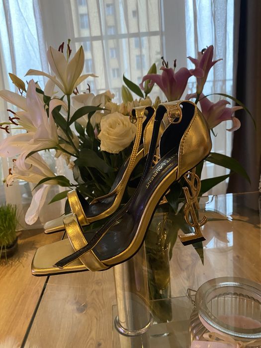 Sandale ysl aurii
