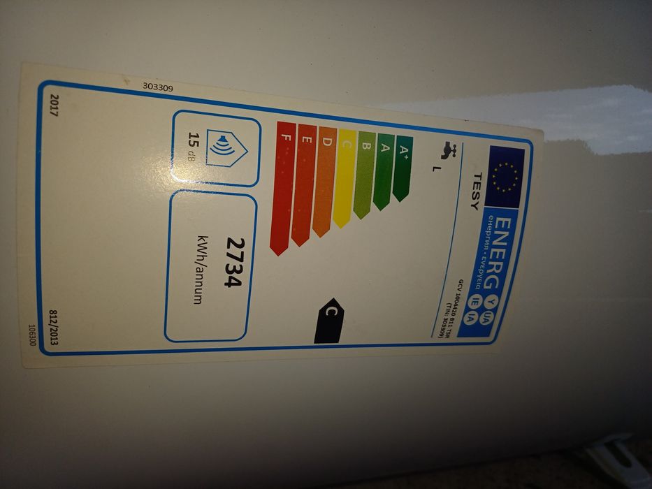 Boiler de baie 100 litri