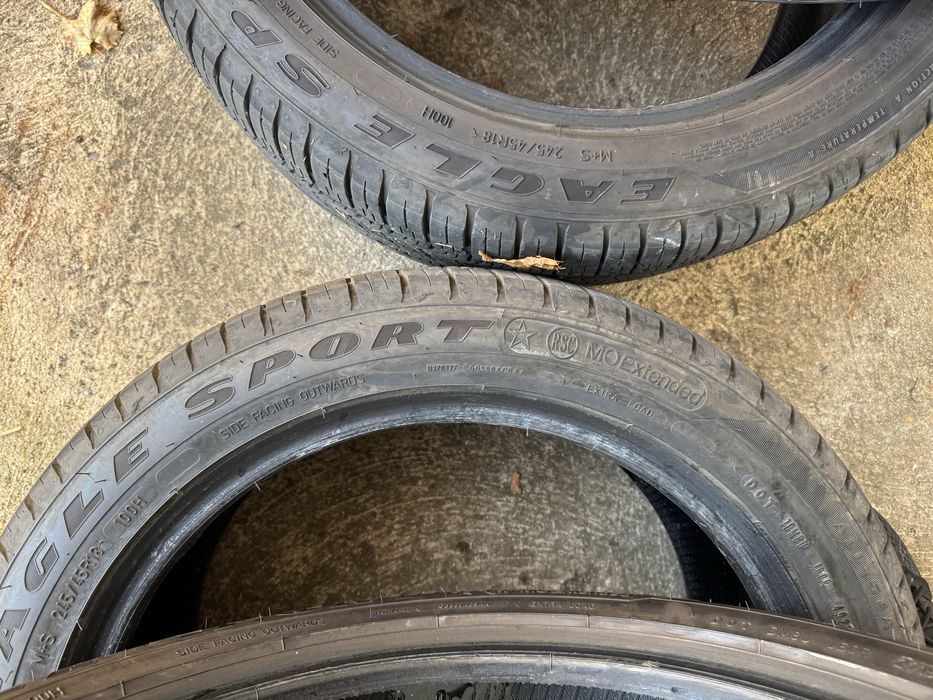 3+1 Goodyear Eagle Sport - All-Season - RunFlat - 245/45/R18 M+S 100H