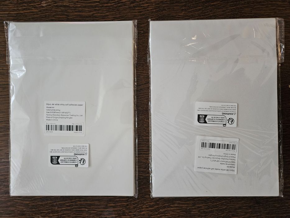 Hartie a4 autoadeziv 50 buc