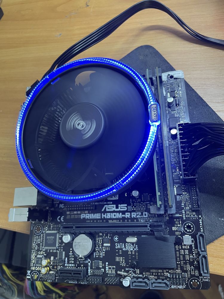 комплект Core i3-9100f+ плата