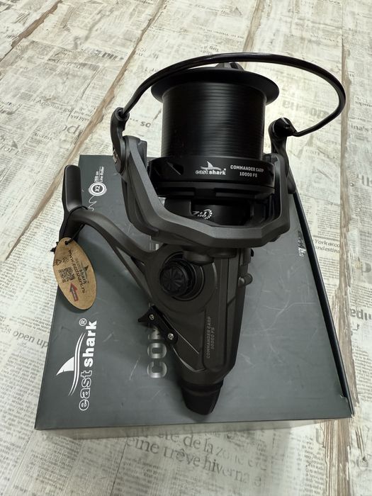 Mulineta Eastshark COMMANDER CARP 10000 7+1RULMENTI NEW 2025