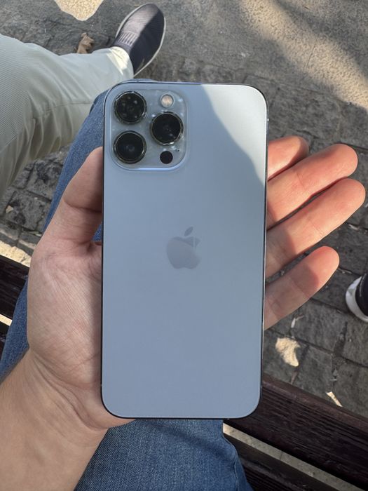 Iphone 13pro max sky blue 256gb imei 1-2 работает, американский