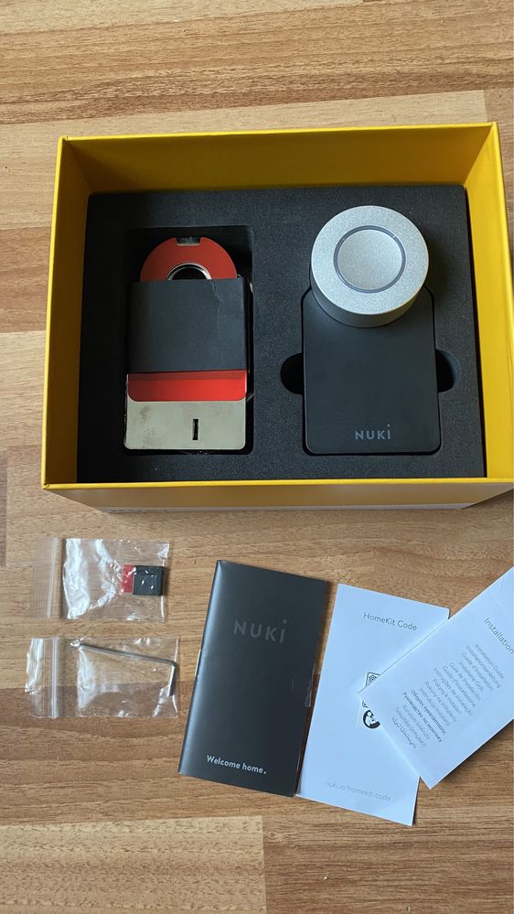 Nuki smart lock 2.0 -compatibil:google home,apple homekit,alexa,airbnb