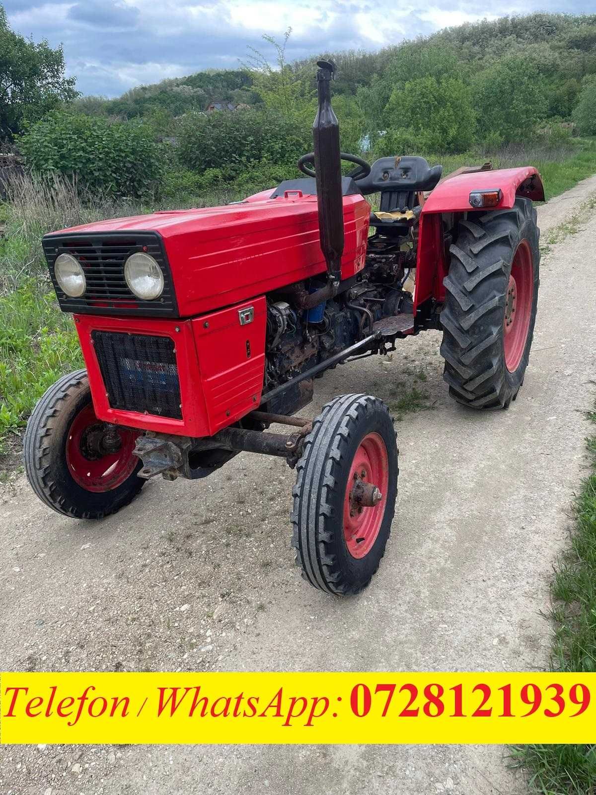 Tractor Universal 445, anvelope spate noi, carte de identitate