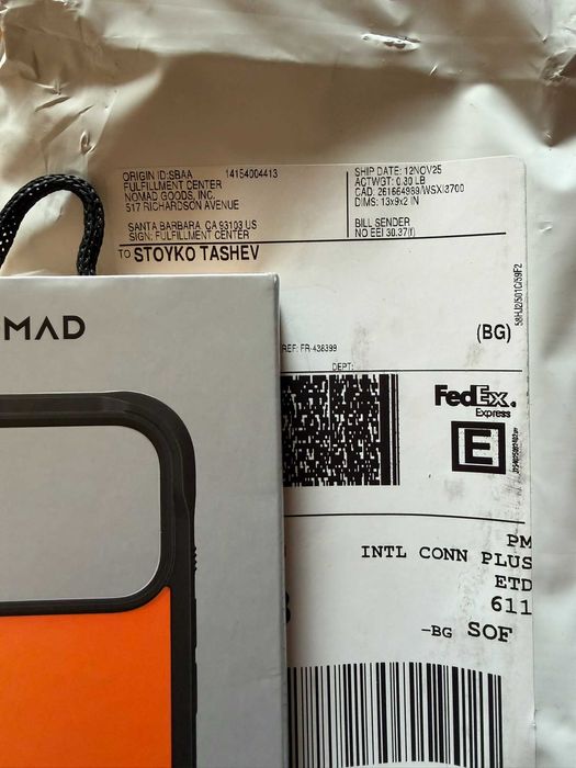 Rugged Case на NOMAD за Iphone 17 Pro