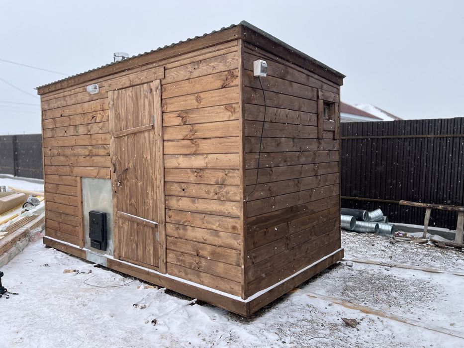 Продаётся новая готовая баня 4×2 — завози и парься хоть завтра!