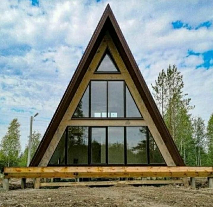 Casa si cabana din lemn, mansarde, casuta de gradina si mobilier 60 mp