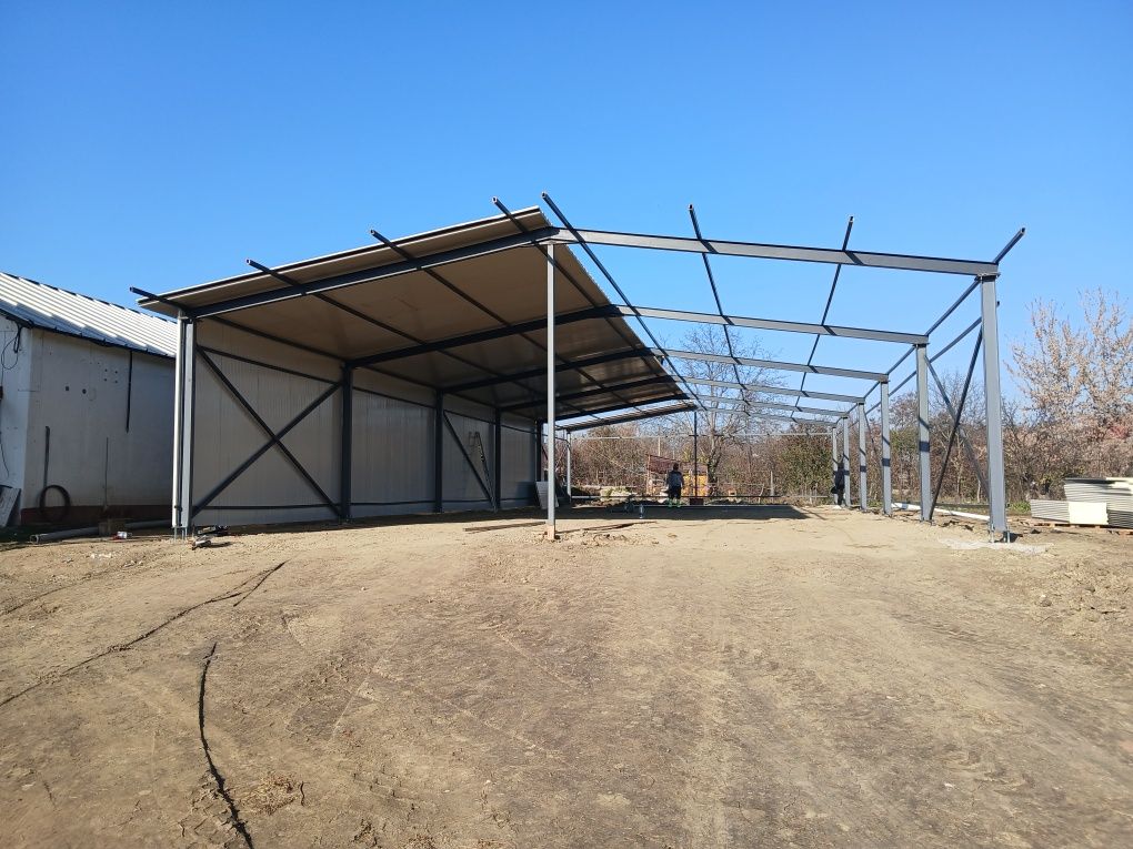 Vand hale metalice 8x20x3m preț 7000 euro