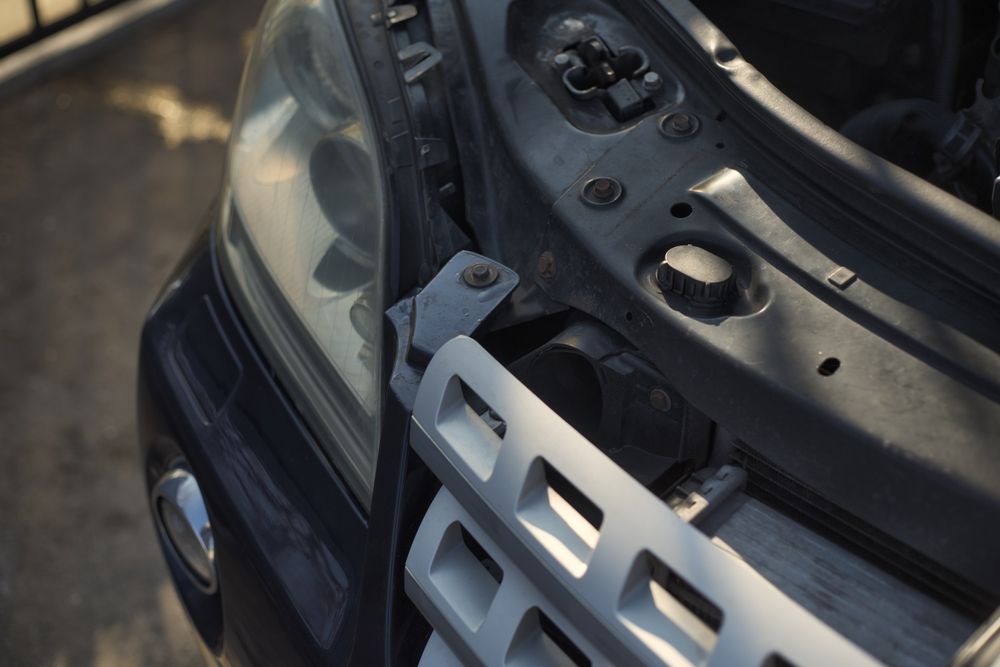 Grilă frontala grla bara grila capota Mercedes ML W164 bara capota usa