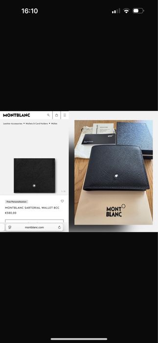 Vand portofel Mont Blanc 100% original nou in cutie