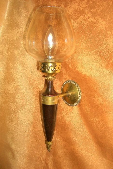 Set aplice electrice Art Deco Mid Century sculpturale, raritate