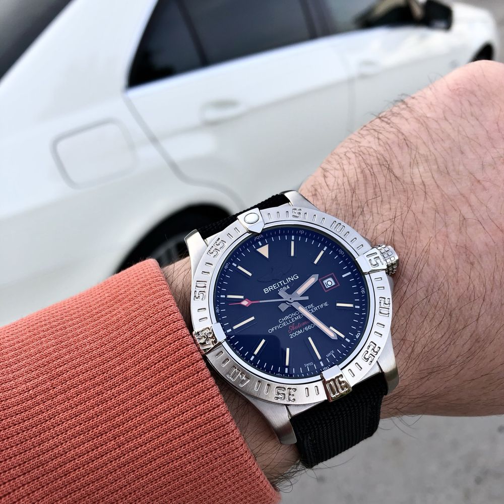 Ceas Breitling Avenger Silver Automatic
