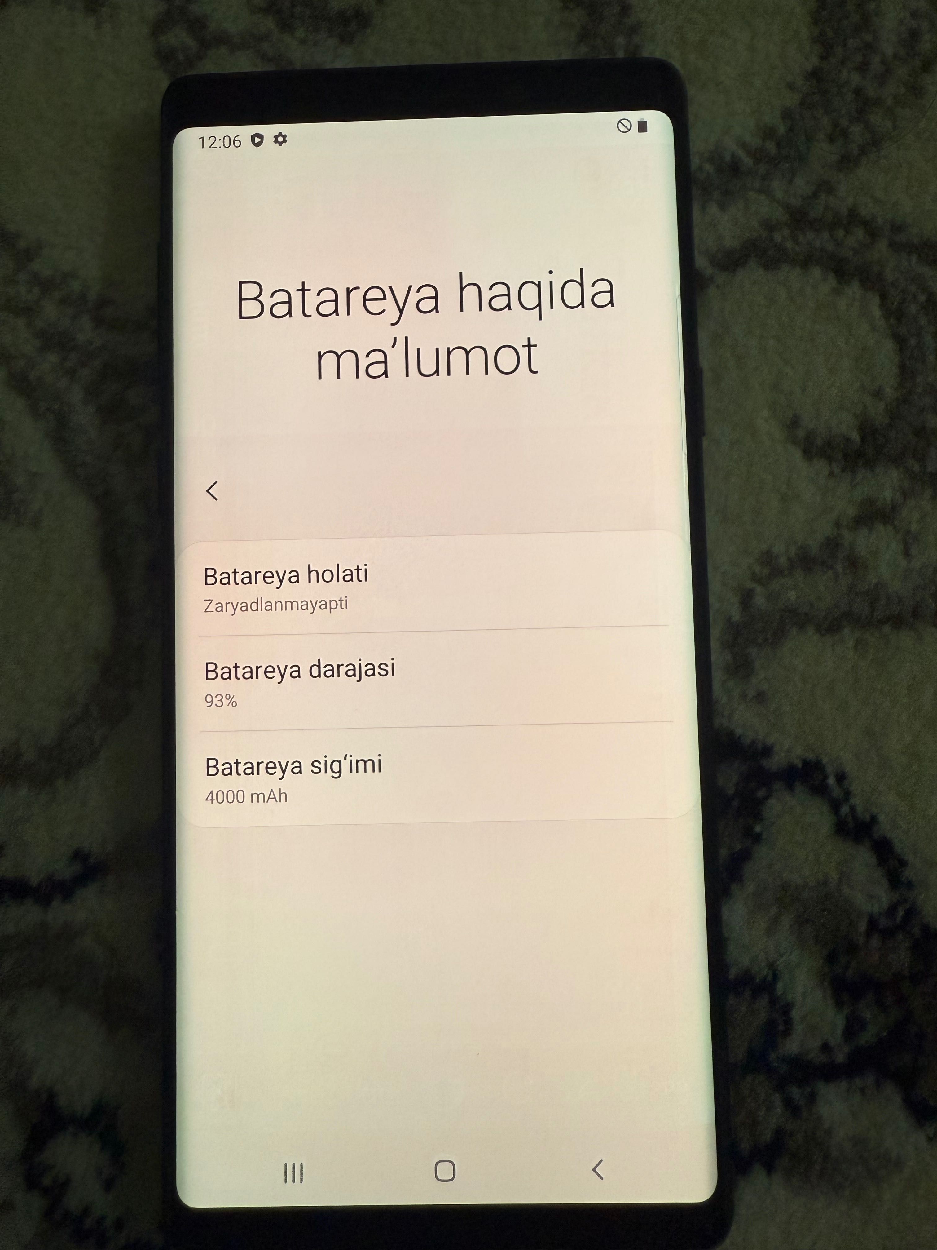 Samsung Galaxy Note 9