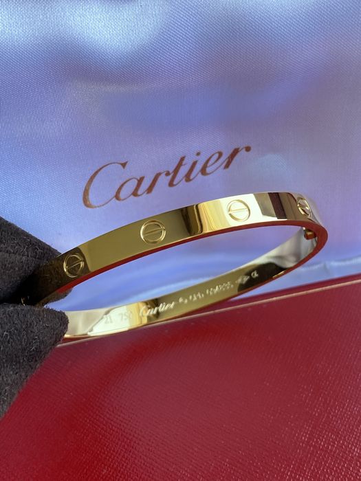 Brățară Cartier LOVE 21 aur 23K