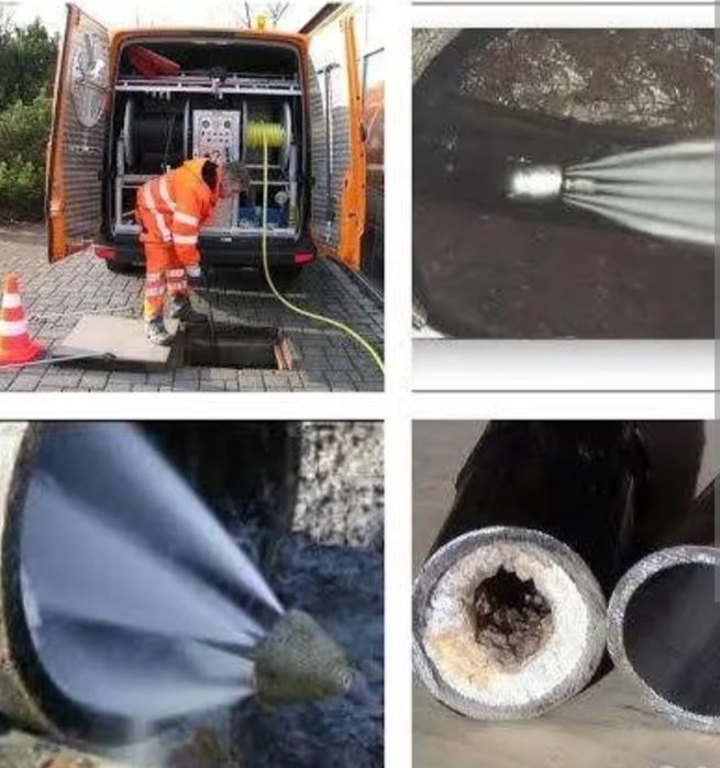 Прочистка канализации отогрев воды и ливневки.