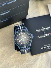 Часы Blancpain Swatch Атлантический океан