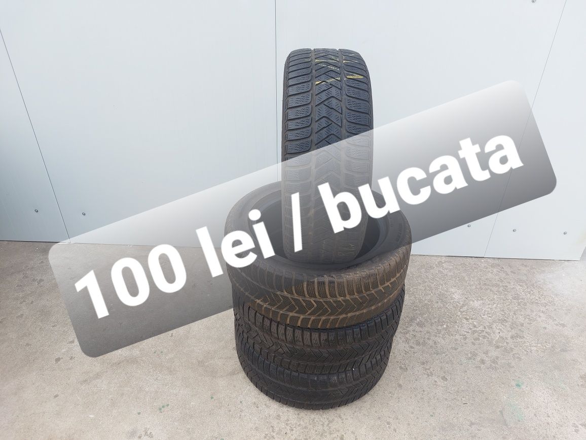 100 lei bucata! Set anvelope M+S/Iarna 225 50 17 Pirelli