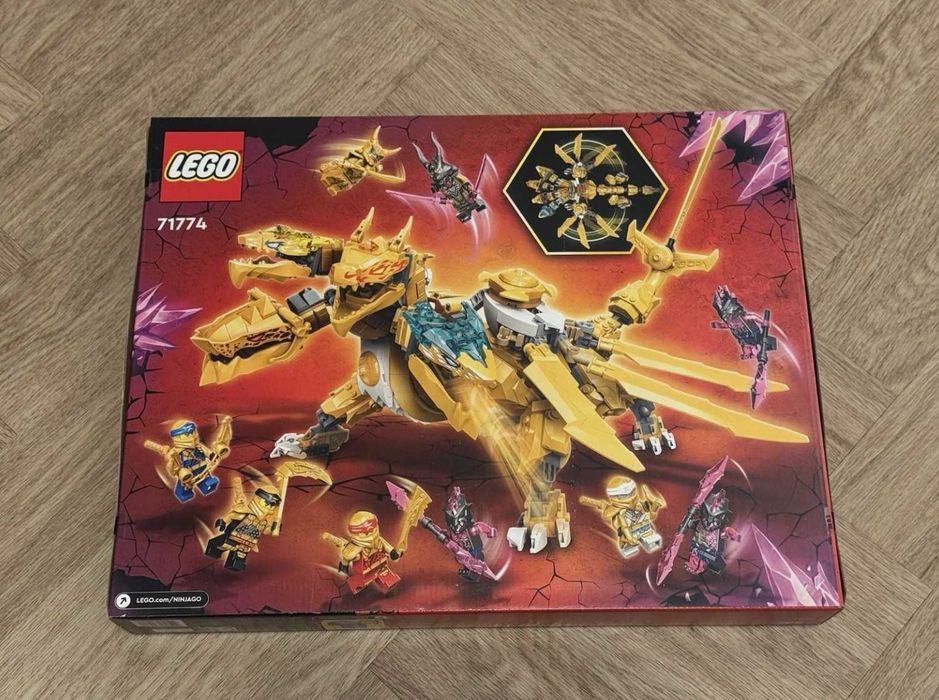 LEGO Ninjago 71774 Lloyd's Ultra Gold Dragon (original, sig.)