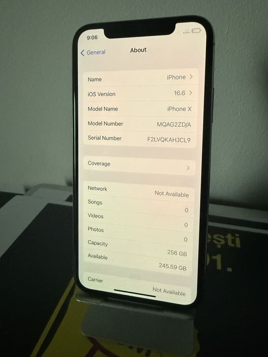 Apple iphone x 256GB ‼️