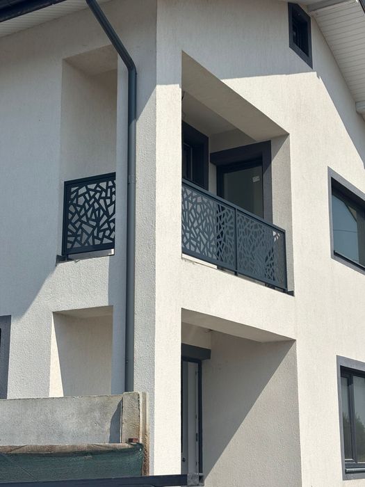 Balustrade Personalizate din BOND-ALUMINIU desing modern prelucrat CNC