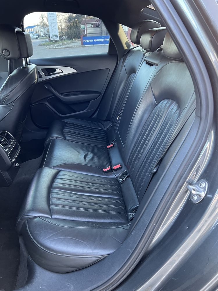Interior piele S line Audi A6 C7 incalzite fața