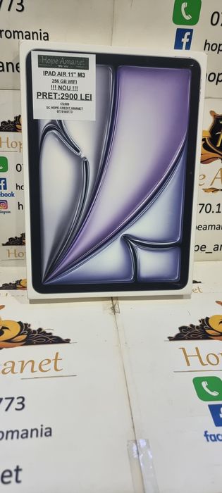 Hope Amanet P6 ipad Air 11 inchi M3 256GB  NOU