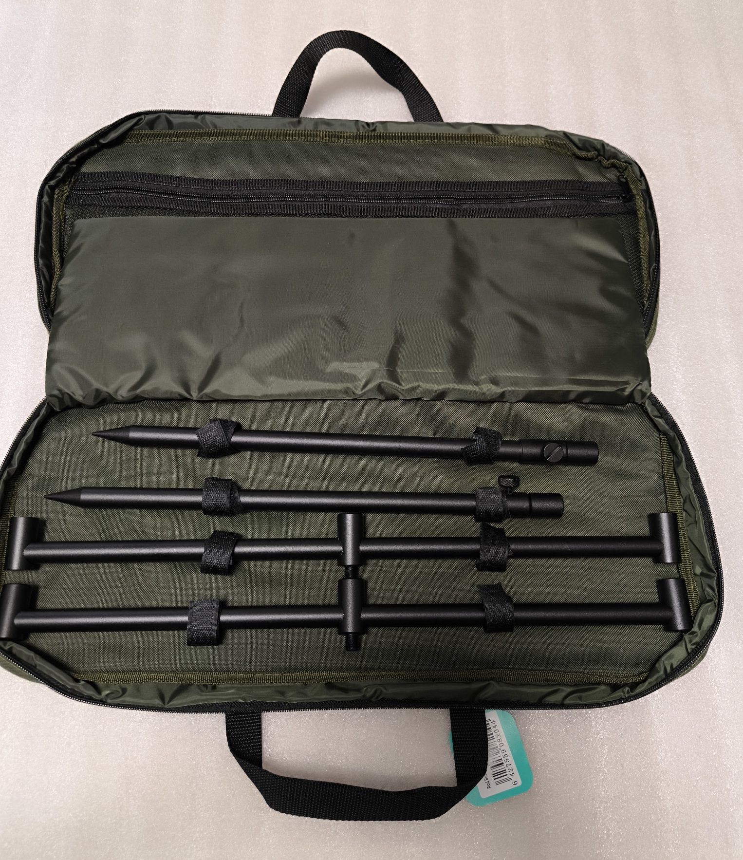 SET 2 BUZZ BARI FEEDER 3 Posturi 50 cm + 4 Suporti Feeder