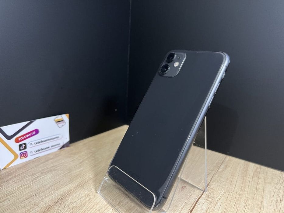 iPhone 11 64Gb Black 3 ani garanție, Telefoane Mureș
