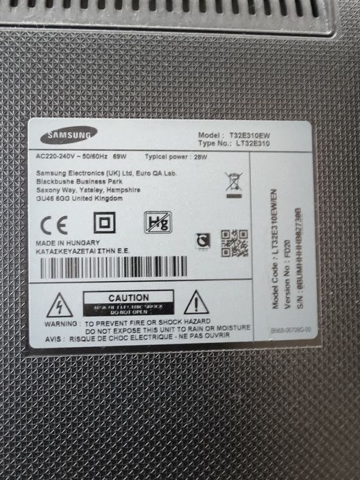 Samsung LT32E310 – Професионален 2-в-1 телевизор + монитор 32