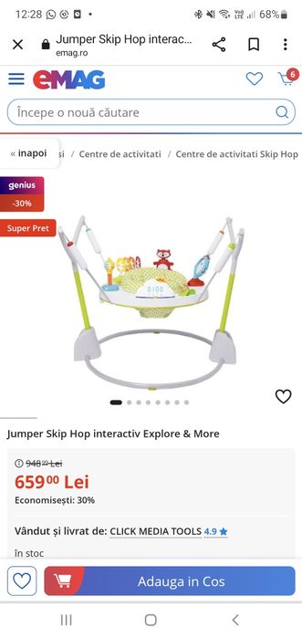 Jumper Skip Hop interactiv Explore & More

Livrare în: BucureştiSector