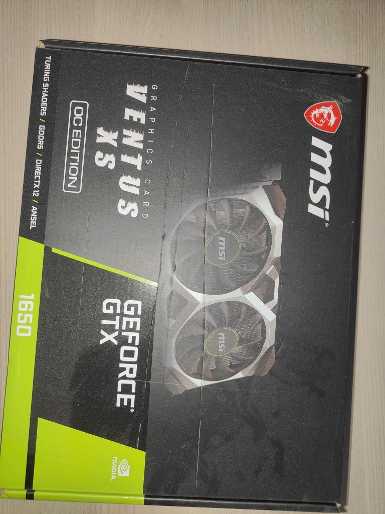 Msi ventus oc 1650 4gb