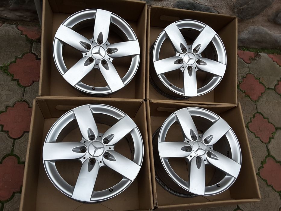 jante aliaj 16; 5x112;  originale Mercedes SLK W171, C class W203