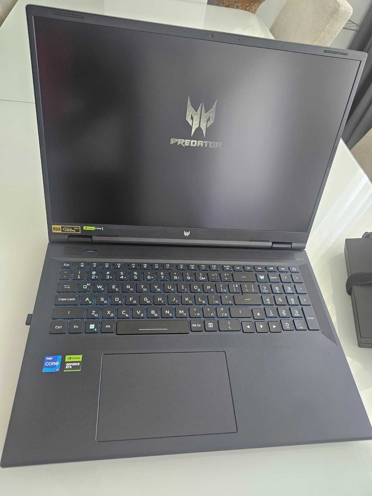 Нов!Гаранция!Acer Predator Helios 18 i7-14650, 32GB, 1TB SSD, RTX 4060