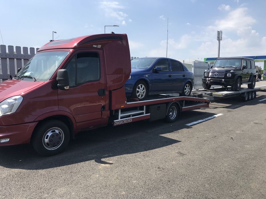 Transport auto pe platforma Germania,Austria,Olanda,Belg