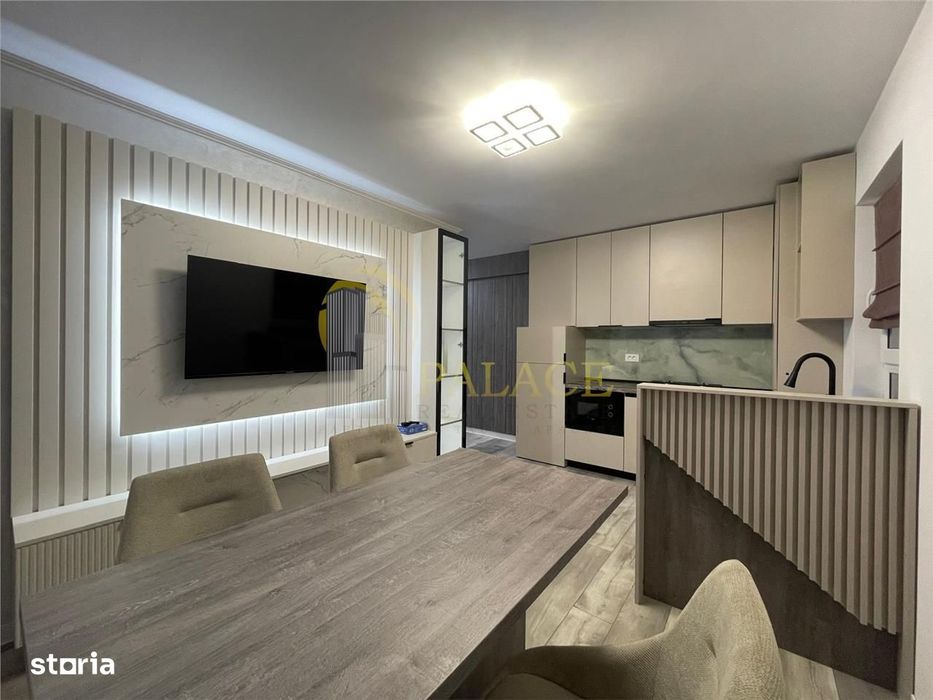 Intabulat, 2 camere open space, loc de parcare, mobilat, Rediu