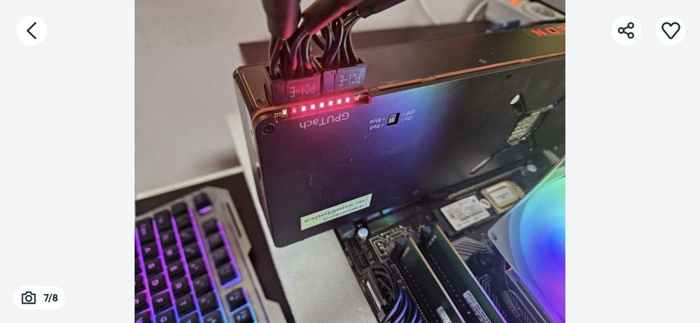 Sapphire radeon RX Vega64/8 gb