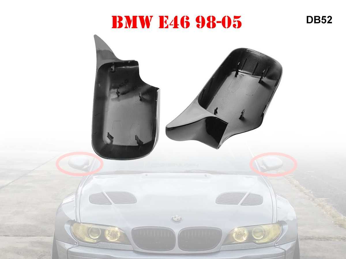 Capace Oglinzi Batman M Style Negru Lucios Ornamente BMW E46 Sport M