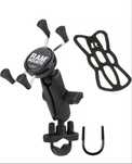 Vând suport telefon cu montaj pe ghidon RAM Mount X-Grip
