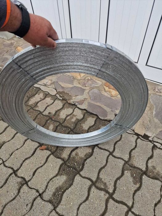 Platbandă zincată 30x3 - rolă 50kg
