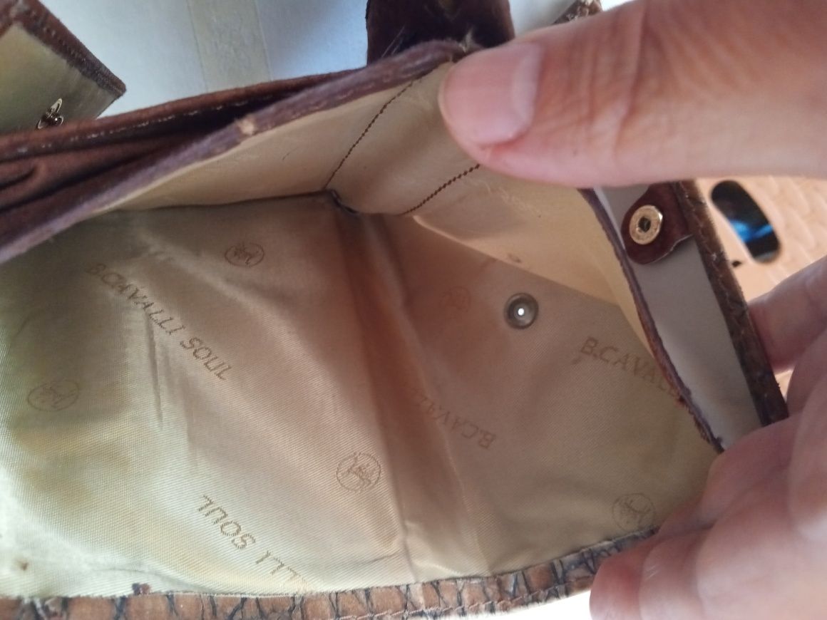 Portofel Roberto Cavalli piele naturală autentic
