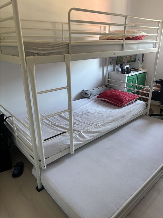 Pat etajat Ikea 3 locuri