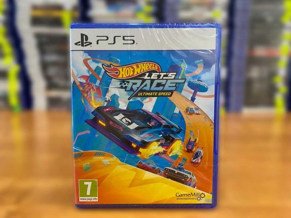 Новый Hot Wheels Let's Race: Ultimate Speed PS5/Гонки На Двоих-Четверы