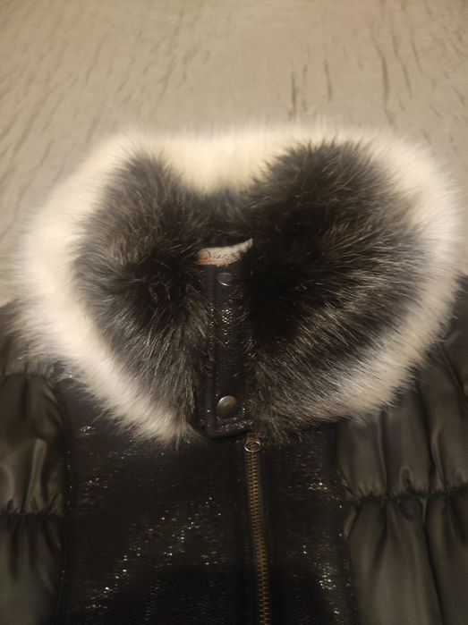 Елегантно черно дамско яке