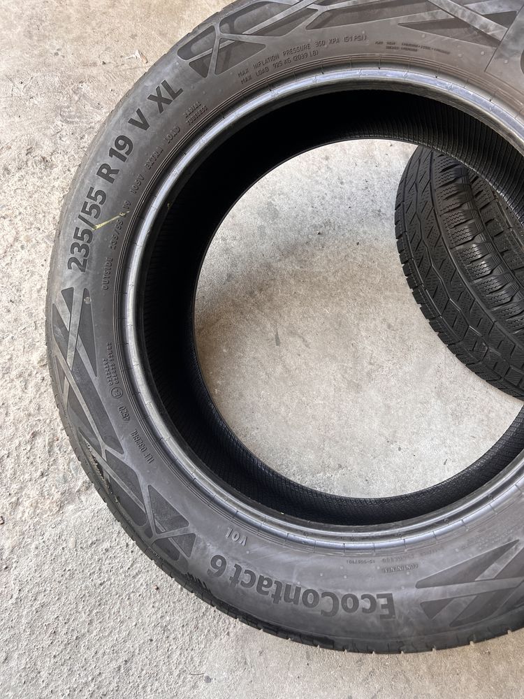 2 anvelope vara 235/55/19 , Continental , DOT 2020