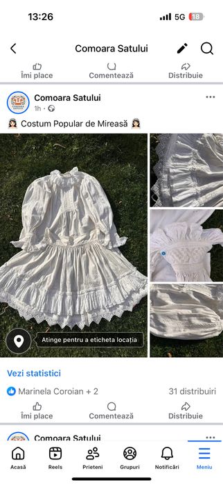 Costum Popular de Mireasa Bihor