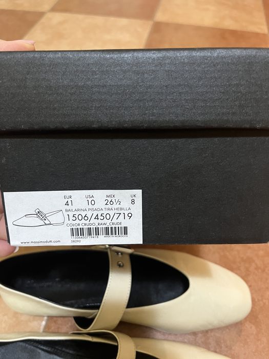 Продавам балеринки Massimo Dutti