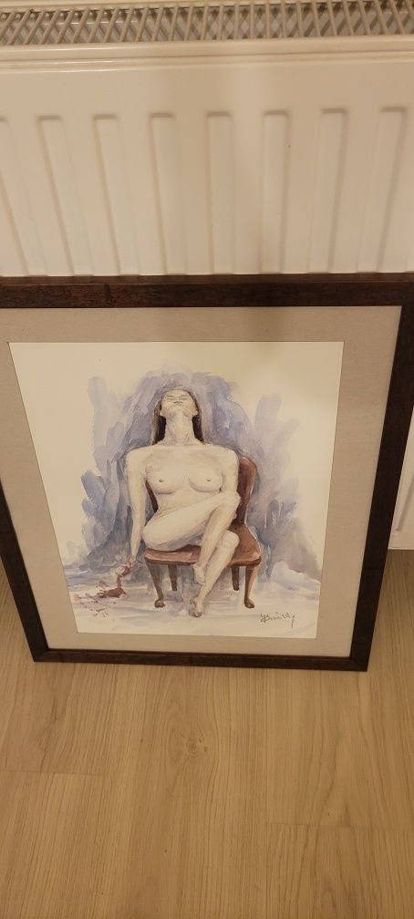 Vând tablou nud achiziționat din Italia