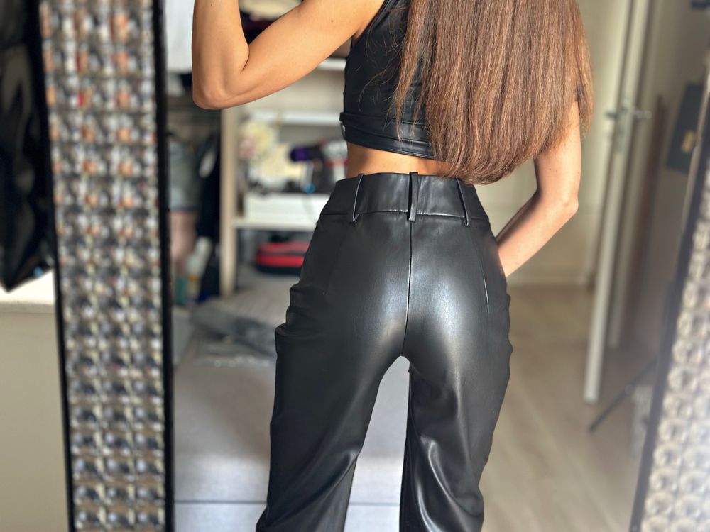 Кожен панталон Replica moda leather